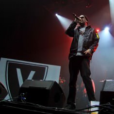 Hiphopowiec na scenie