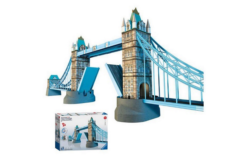 Puzzle 3D marki Ravensburger - Most Londyński