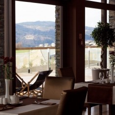 Restauracja w hotelu Złoty Groń w Istebnej