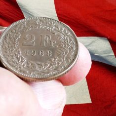 Moneta frank szwajcarski
