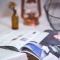 Rozłożony katalog firmowy